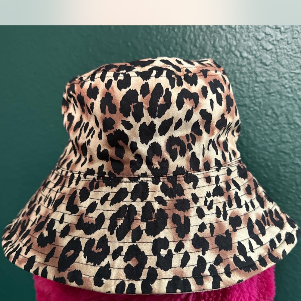 Leopard Print Bucket Hat